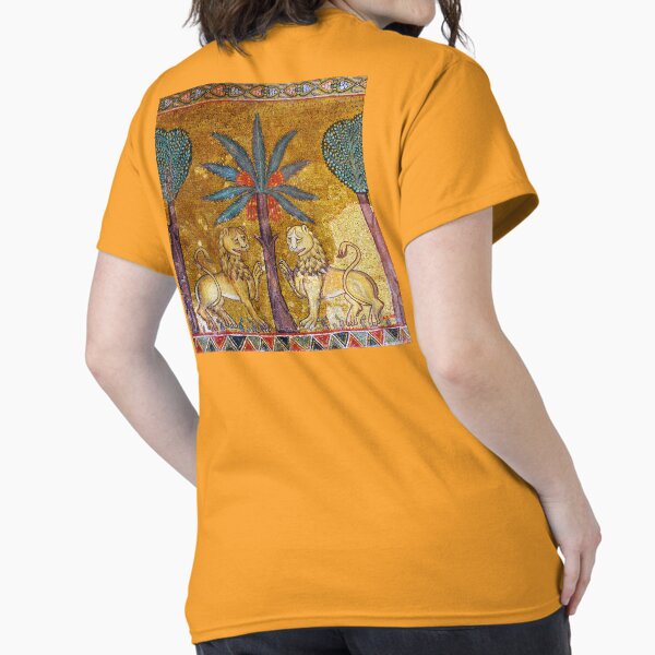 MEDIEVAL MOSAICS FROM THE PALACE OF NORMANS SICILY - Adult & Kids T-Shirts, Sweatshirts & Hoodies apparel design preview 1