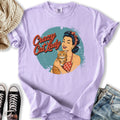 Retro Crazy Cat Lady III - Adult & Kids T-Shirts, Sweatshirts & Hoodies apparel design preview 1