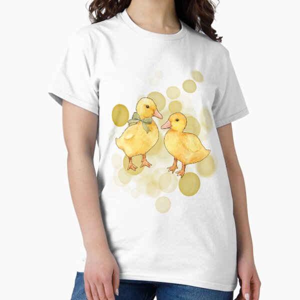 Cute Ducklings Easter Illustration - Adult & Kids T-Shirts, Sweatshirts & Hoodies apparel design preview 1
