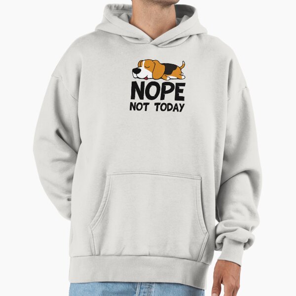 Nope Not Today Beagle Dog - Adult & Kids T-Shirts, Sweatshirts & Hoodies apparel design preview 1