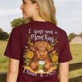 Southern Attitude Mood Ring Cow - Adult & Kids T-Shirts, Sweatshirts & Hoodies apparel design preview 1