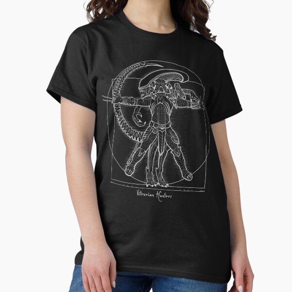 Vitruvian Hunters Negative) - Adult & Kids T-Shirts, Sweatshirts & Hoodies apparel design preview 1