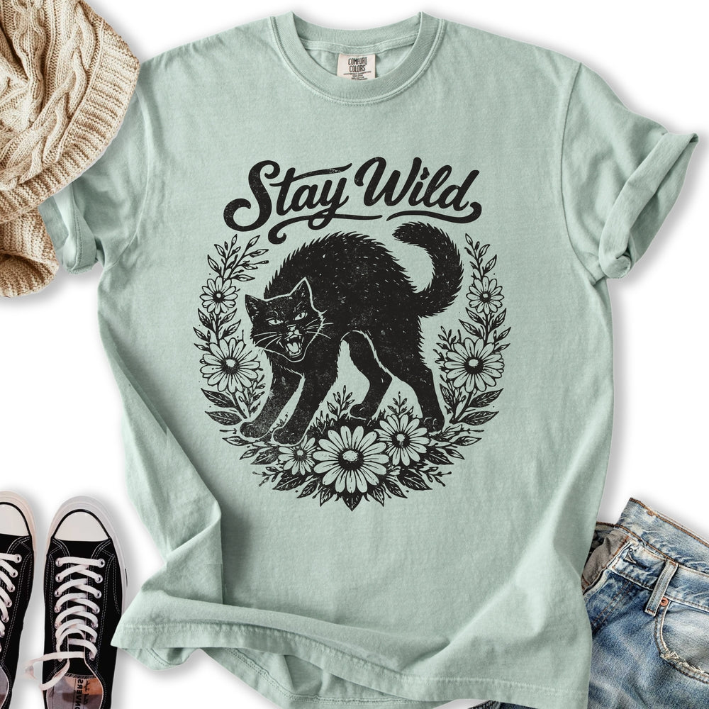 Stay Wild - Adult & Kids T-Shirts, Sweatshirts & Hoodies apparel design preview 2