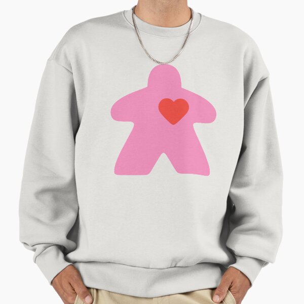 Meeple Love pink - Adult & Kids T-Shirts, Sweatshirts & Hoodies apparel design preview 1