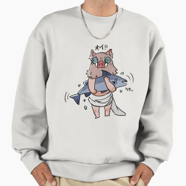 Inosuke fishing - Adult & Kids T-Shirts, Sweatshirts & Hoodies apparel design preview 1