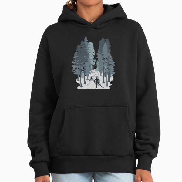Cross-country skiing, cross country skier and winter - Adult & Kids T-Shirts, Sweatshirts & Hoodies apparel design preview 1