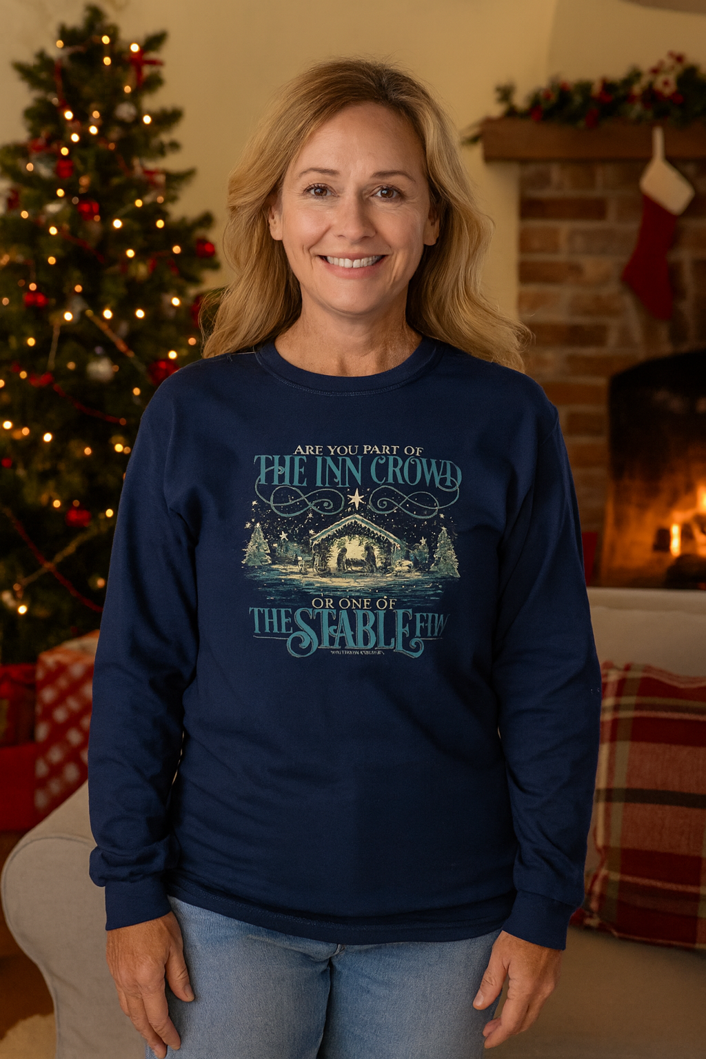 Southern Couture Soft The Inn Crowd Holiday - Adult & Kids T-Shirts, Sweatshirts & Hoodies apparel design preview 1