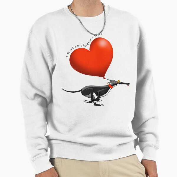Stolen Heart black hound - Adult & Kids T-Shirts, Sweatshirts & Hoodies apparel design preview 1