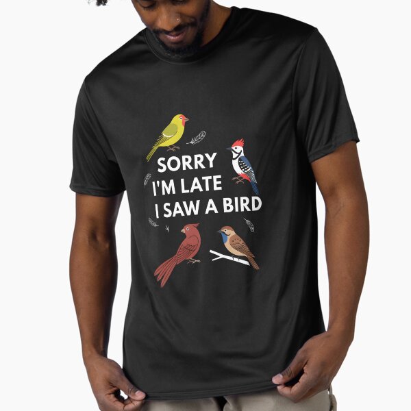 Distracted Birder Collection Active - Adult & Kids T-Shirts, Sweatshirts & Hoodies apparel design preview 1