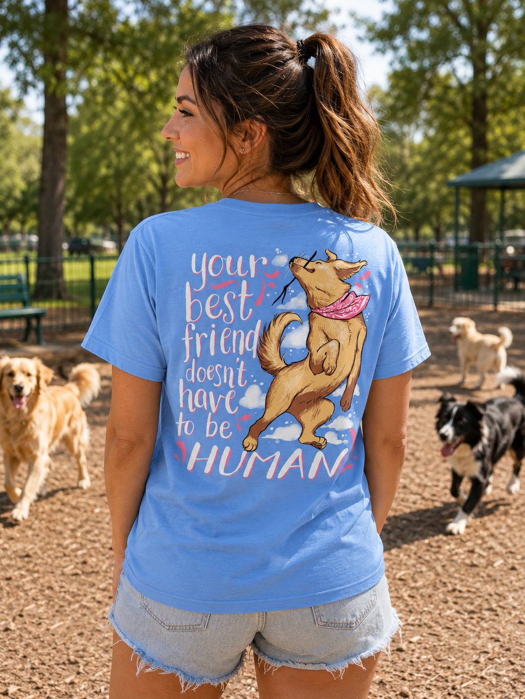 Southern Attitude Best Friend Doesn't Have To Be - Adult & Kids T-Shirts, Sweatshirts & Hoodies apparel design preview 1