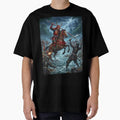 Yukimura Sanada The Crimson Charge in Storm Japanese - Adult & Kids T-Shirts, Sweatshirts & Hoodies apparel design preview 1