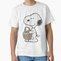 Peanuts Snoopy Easter Basket With Eggs - Adult & Kids T-Shirts, Sweatshirts & Hoodies apparel design preview 1