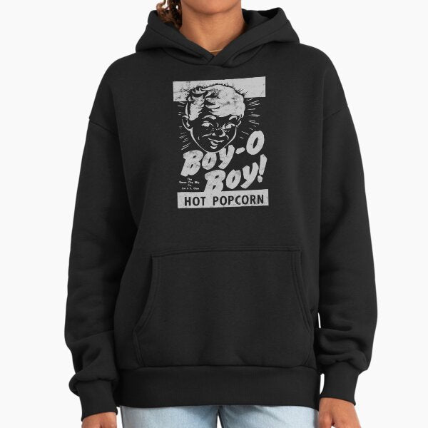 Boy O BoyPopcorn AdDark Version - Adult & Kids T-Shirts, Sweatshirts & Hoodies apparel design preview 1