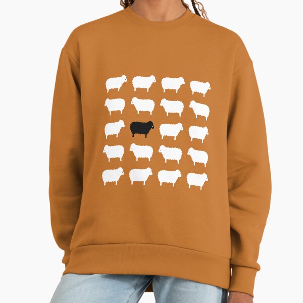 Black Sheep Sweater Pattern - Adult & Kids T-Shirts, Sweatshirts & Hoodies apparel design preview 1