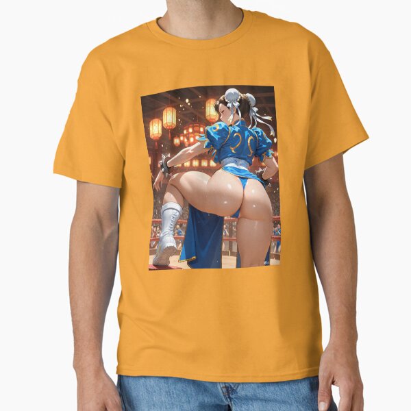 Chun-Li from Street fighter. Wallpaper - Adult & Kids T-Shirts, Sweatshirts & Hoodies apparel design preview 1