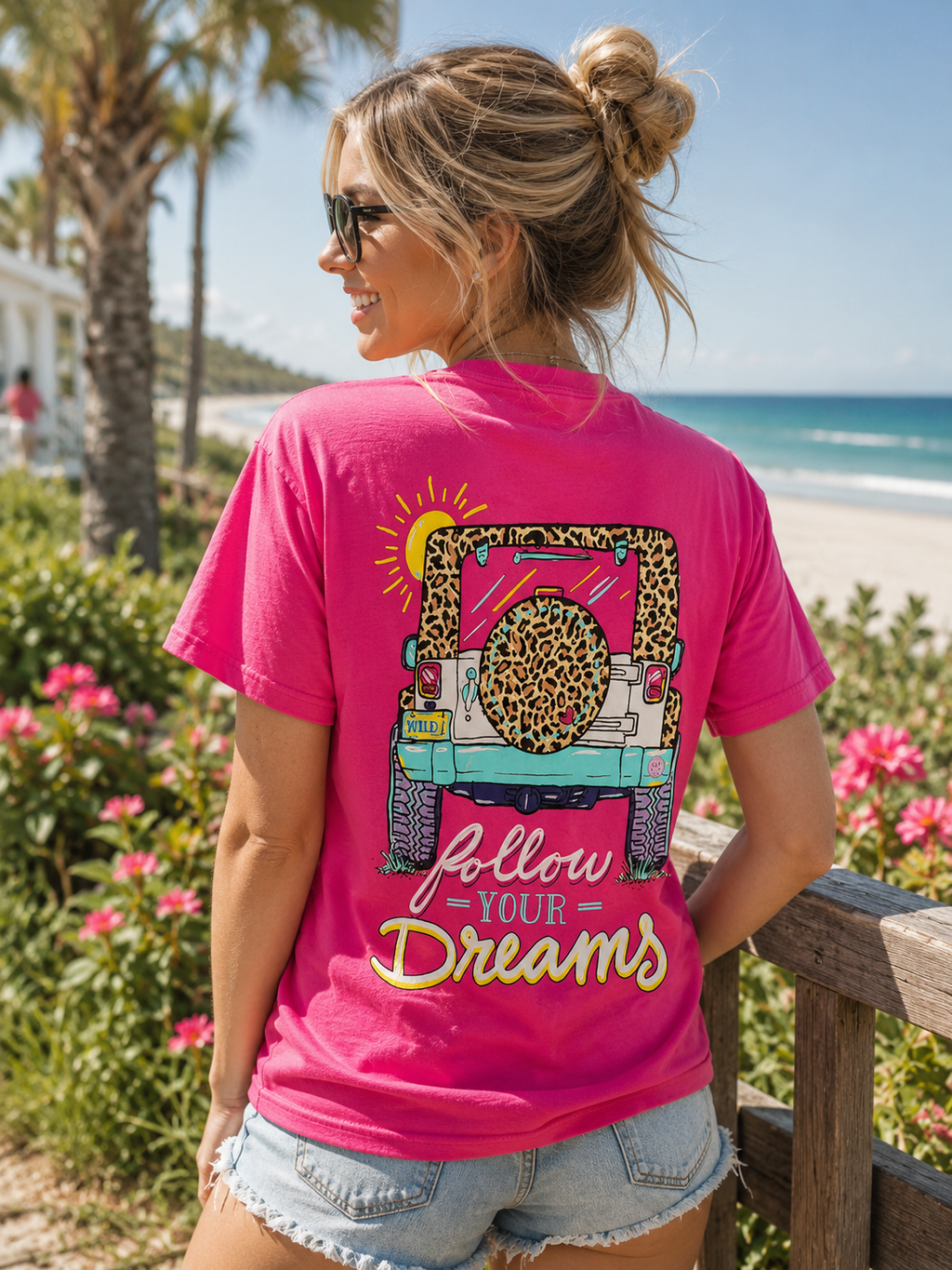 Girlie Girl Originals Dreams Leopard - Adult & Kids T-Shirts, Sweatshirts & Hoodies apparel design preview 1