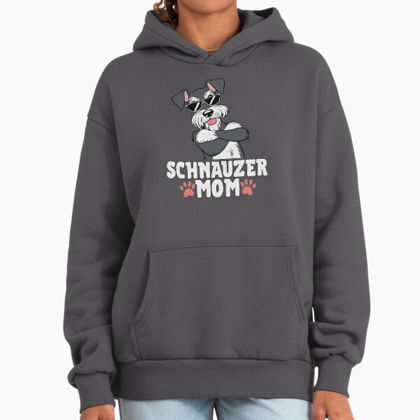 Schnauzer Mom Bearded Sass, Fierce Love - Adult & Kids T-Shirts, Sweatshirts & Hoodies apparel design preview 1