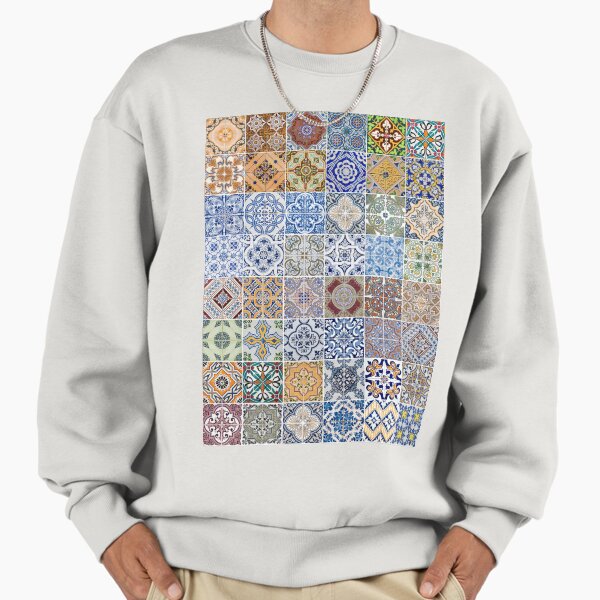 Set of 48 ceramic tiles patterns - Adult & Kids T-Shirts, Sweatshirts & Hoodies apparel design preview 1