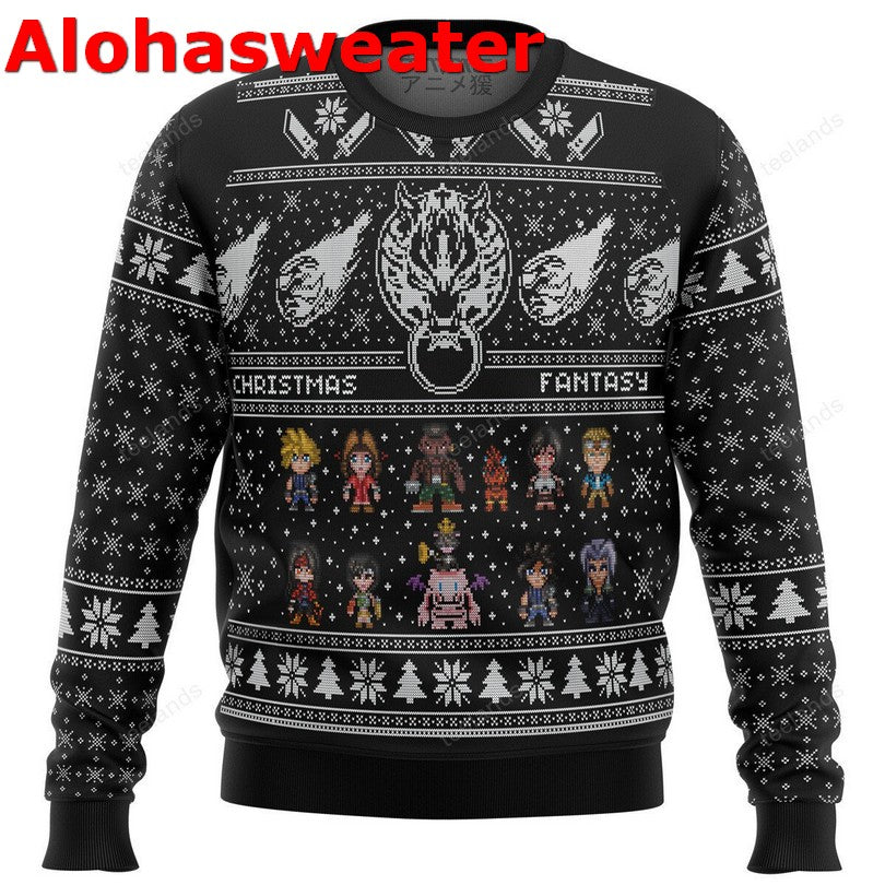 Final Fantasy Christmas sweater ENDA-51466-AOP product image 3