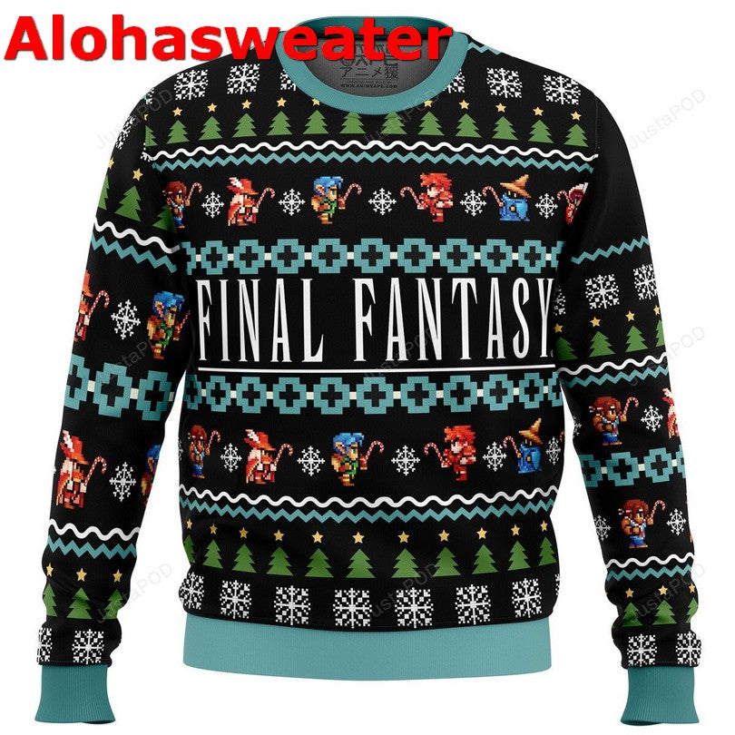 Final Fantasy Christmas sweater ENDA-51466-AOP product image
