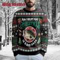Fishing Retro Merry Fishmas Ugly Christmas Sweater product image