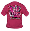 Sweet Thing Funny Nurse Fixin Cuts Neon Pink RN CNA - Adult & Kids T-Shirts, Sweatshirts & Hoodies apparel design preview 1