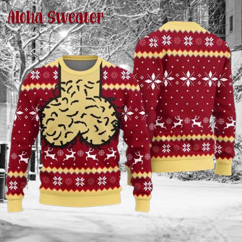 Blue Vers Jingle Balls Naughty Ugly Christmas Sweater product image 4