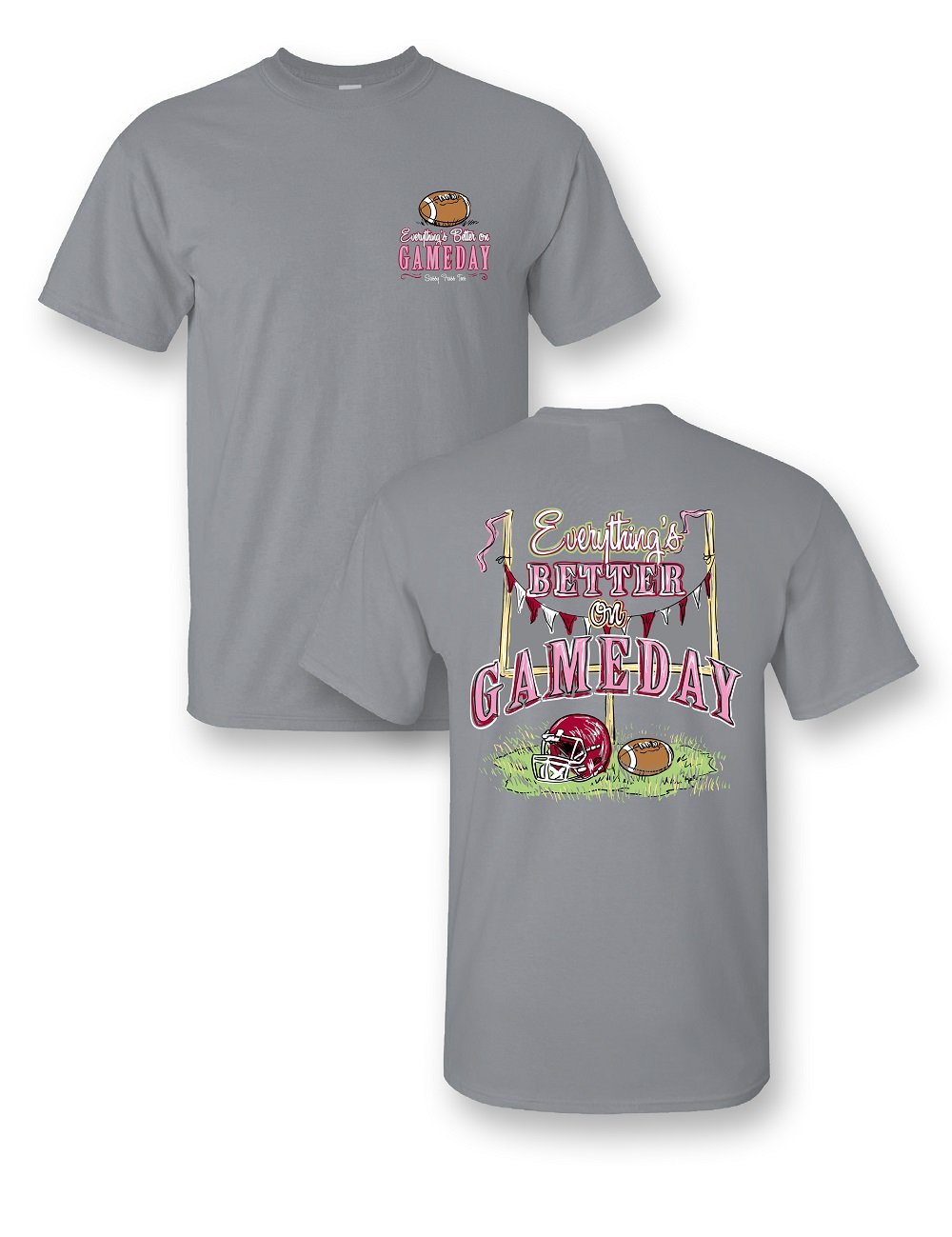 Sassy Frass Everything's Better on Gameday Football - Adult & Kids T-Shirts, Sweatshirts & Hoodies apparel design preview 1