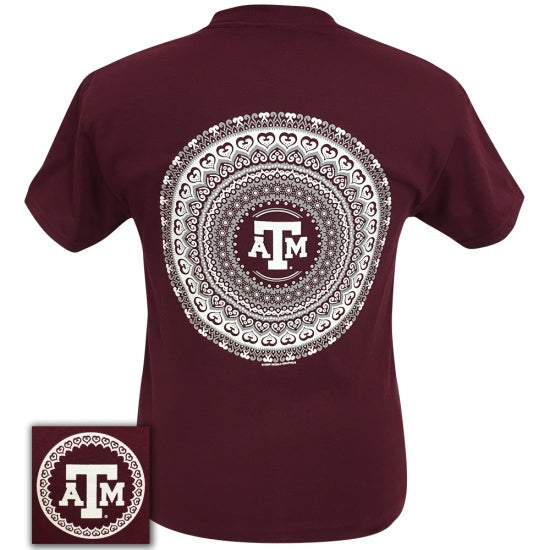Texas Preppy Mandala - Adult & Kids T-Shirts, Sweatshirts & Hoodies apparel design preview 2