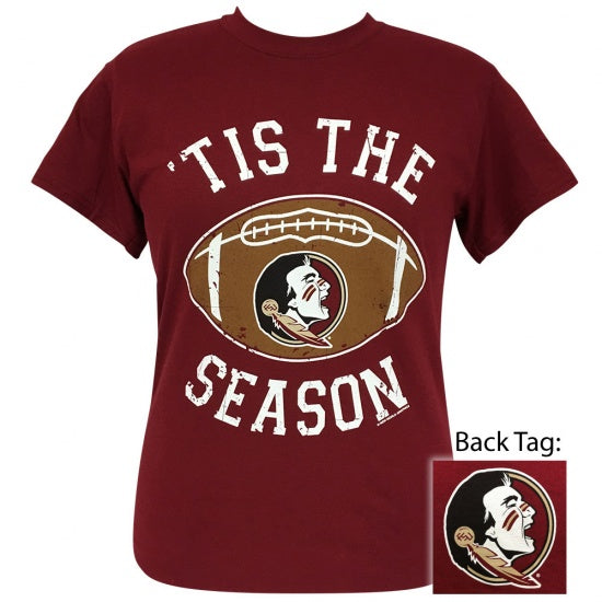 Florida State Preppy Tis the Season - Adult & Kids T-Shirts, Sweatshirts & Hoodies apparel design preview 1