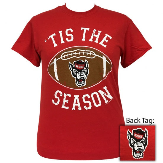 North Carolina State Preppy Tis the Season - Adult & Kids T-Shirts, Sweatshirts & Hoodies apparel design preview 1