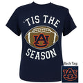Auburn Preppy Tis the Season - Adult & Kids T-Shirts, Sweatshirts & Hoodies apparel design preview 1