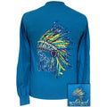Girlie Girl Originals Preppy Stay Wild Feathers - Adult & Kids T-Shirts, Sweatshirts & Hoodies apparel design preview 1