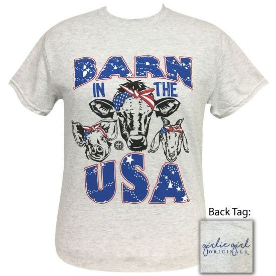 Girlie Girl Originals Barn In The USA - Adult & Kids T-Shirts, Sweatshirts & Hoodies apparel design preview 1