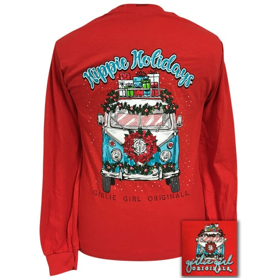 Girlie Girl Originals Preppy Hippie Holidays Van - Adult & Kids T-Shirts, Sweatshirts & Hoodies apparel design preview 1