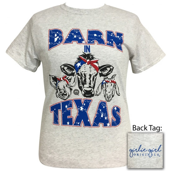 Girlie Girl Originals Preppy Barn Texas - Adult & Kids T-Shirts, Sweatshirts & Hoodies apparel design preview 1