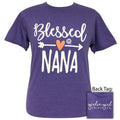 Girlie Girl Originals Preppy Blessed Nana Arrow - Adult & Kids T-Shirts, Sweatshirts & Hoodies apparel design preview 1
