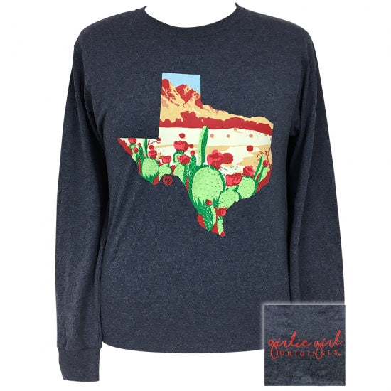 Girlie Girl Originals Preppy Texas Desert - Adult & Kids T-Shirts, Sweatshirts & Hoodies apparel design preview 1