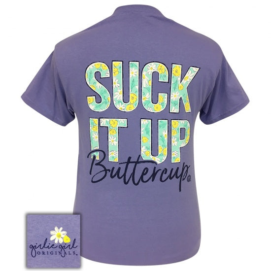Girlie Girl Originals Preppy Suck It Up Buttercup - Adult & Kids T-Shirts, Sweatshirts & Hoodies apparel design preview 1