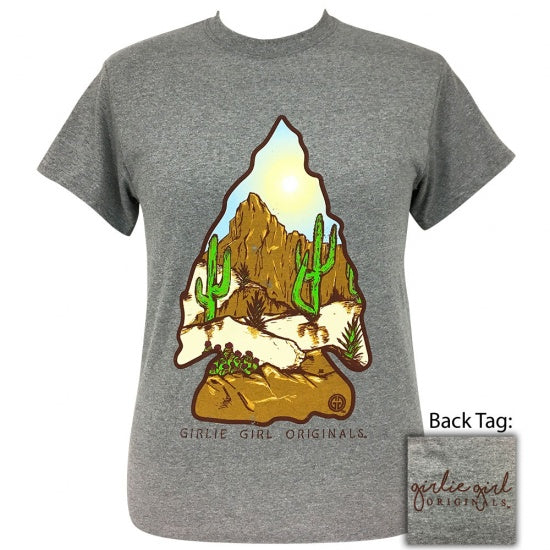 Girlie Girl Originals Preppy Arrowhead Heather - Adult & Kids T-Shirts, Sweatshirts & Hoodies apparel design preview 1
