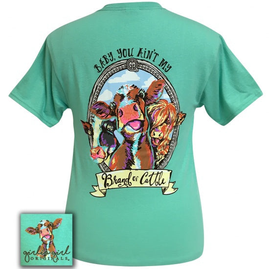 Girlie Girl Originals Preppy Brand Of Cattle - Adult & Kids T-Shirts, Sweatshirts & Hoodies apparel design preview 1