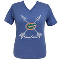 Girlie Girl Preppy Florida Chomp Arrows V-Neck - Adult & Kids T-Shirts, Sweatshirts & Hoodies apparel design preview 1