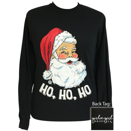 Girlie Girl Classic Santa Ho - Adult & Kids T-Shirts, Sweatshirts & Hoodies apparel design preview 1