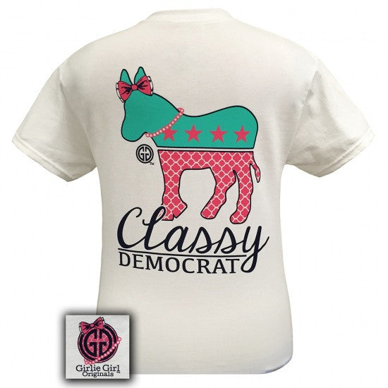 Sale Girlie Girl Originals Preppy Classy Democrat - Adult & Kids T-Shirts, Sweatshirts & Hoodies apparel design preview 1