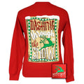 Girlie Girl Originals Dashing through the Snow - Adult & Kids T-Shirts, Sweatshirts & Hoodies apparel design preview 1