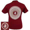 Florida State Preppy Mandala - Adult & Kids T-Shirts, Sweatshirts & Hoodies apparel design preview 1