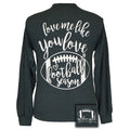 SALE Girlie Girl Love me like you Football Season - Adult & Kids T-Shirts, Sweatshirts & Hoodies apparel design preview 1