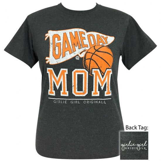 Girlie Girl Originals Preppy Basketball Game Day Mom - Adult & Kids T-Shirts, Sweatshirts & Hoodies apparel design preview 1