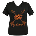 Girlie Girl Preppy Oklahoma State OSU Go Cowboys - Adult & Kids T-Shirts, Sweatshirts & Hoodies apparel design preview 1