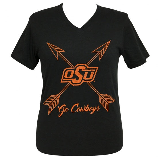 Girlie Girl Preppy Oklahoma State OSU Go Cowboys - Adult & Kids T-Shirts, Sweatshirts & Hoodies apparel design preview 1